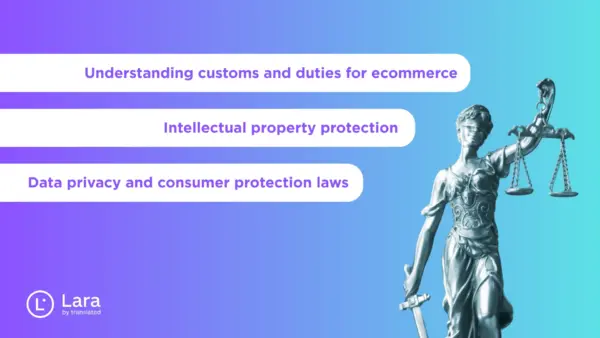 Legal consideration for international trade compliance - Lara Translate