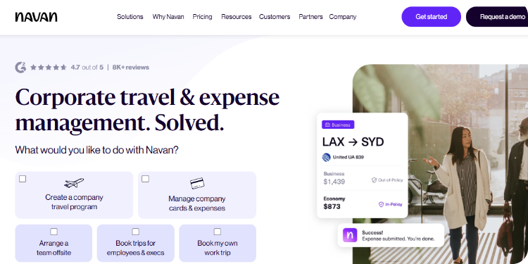 Navan - Top AI tools for smart traveling - Lara Translate