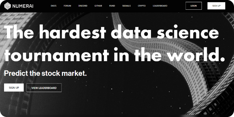 Numer.ai - Top AI tools for personal finance - Lara Translate