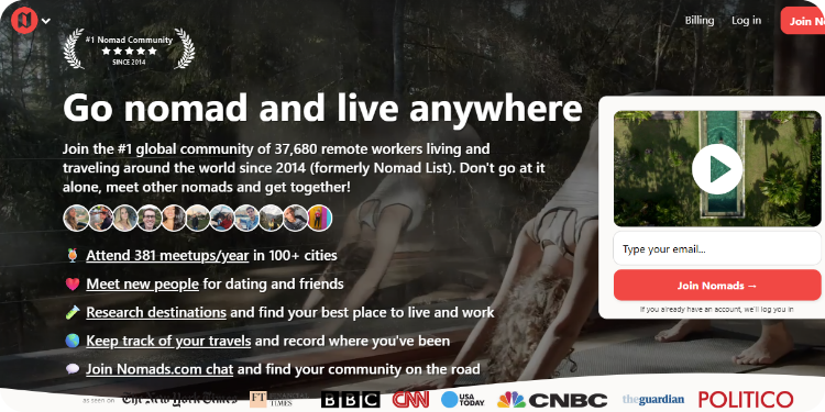 Nomad List - Top AI tools for smart traveling - Lara Translate
