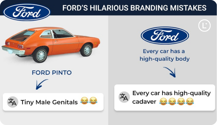 Ford Pinto Translation Error - Lara Translate