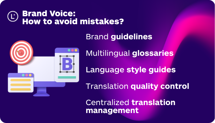 Brand voice - Multilingual Mistakes - Lara Translate