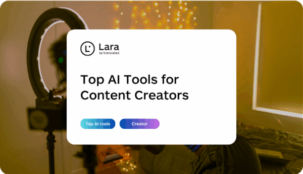 Top AI tools for Creators