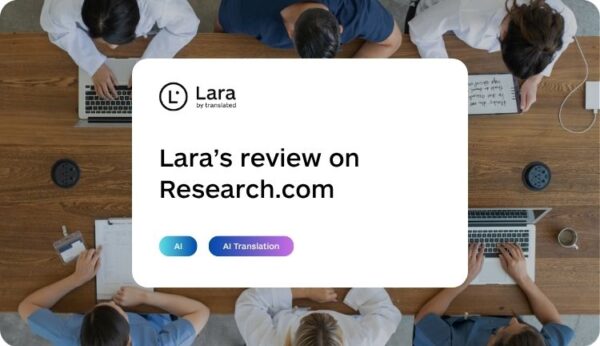 Lara Translate review on Research.com
