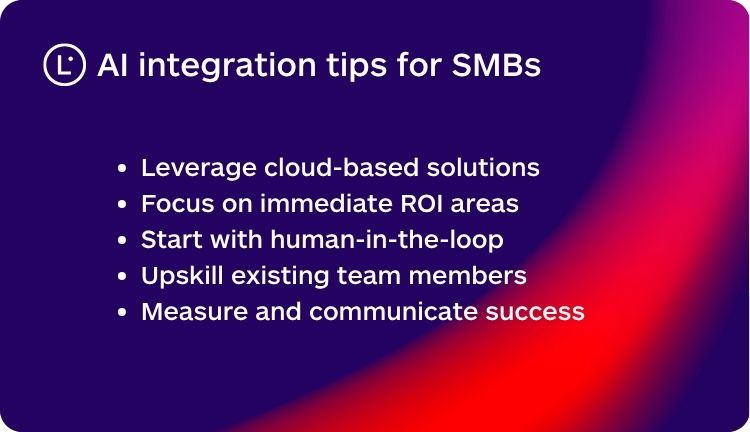 AI for SMBs - Integrate AI - Lara Translate