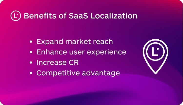 Benefits of SaaS localization - Lara Translate