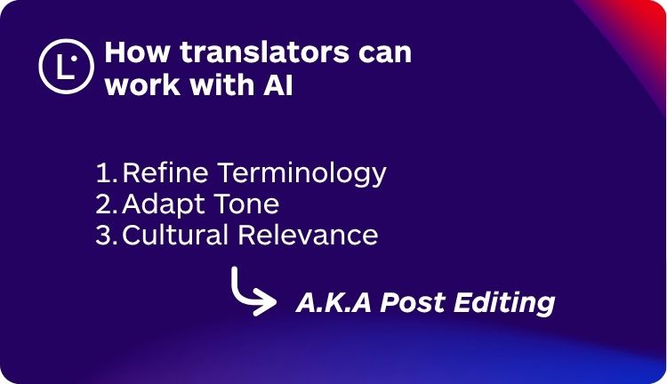 How can translators work with AI - AI Tools for Translators - Lara Translate