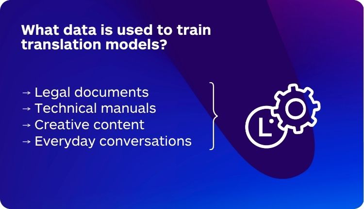 Data for AI Translation Engine - Lara Translate
