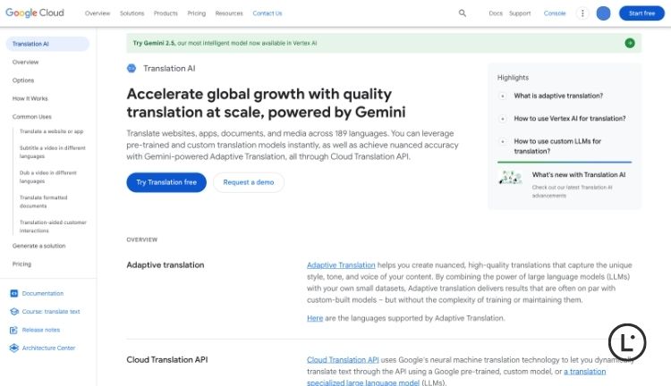 Translate a document from English to Spanish - Lara Translate