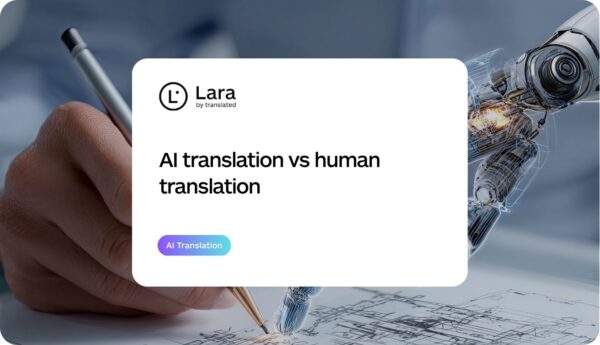 AI translation vs human translation