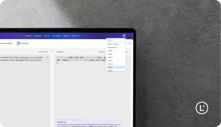 Translate a Website into Multiple Languages - Lara Translate