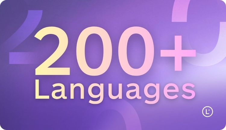 Lara 200: AI translator with 200 languages - Lara Translate
