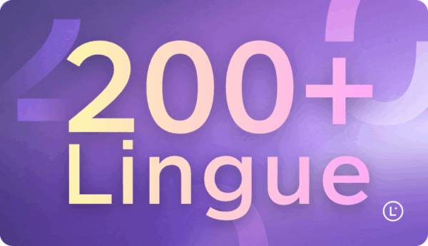 Traduttore AI con oltre 200 lingue - Lara Translate