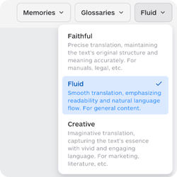 how to implement AI translation for business teams, Styles - Lara Translate