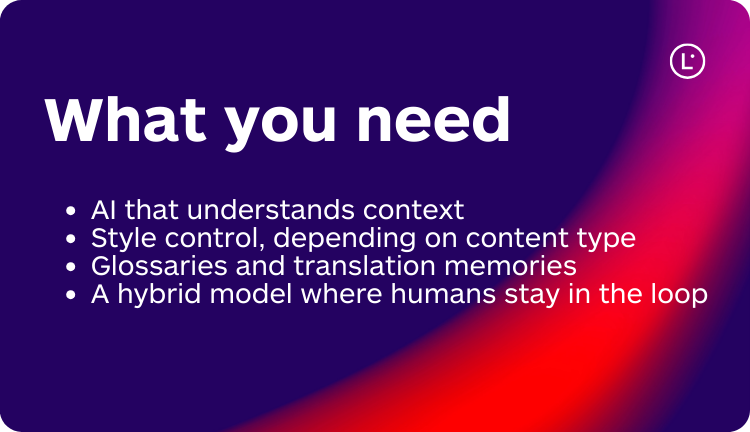 Drupal AI translation - Lara Translate