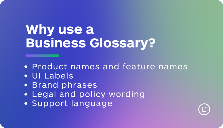 business translation glossary - Lara Translate
