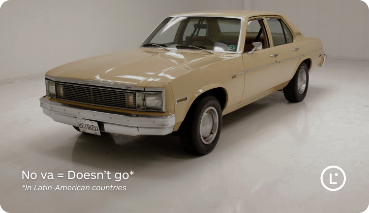 Funny Translation Mistakes in Advertising, Chevrolet - Lara Translate