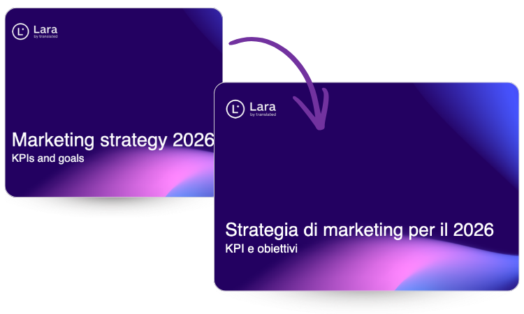 how to translate a marketing deck - Lara Translate
