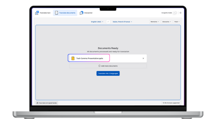 How to translate a powerpoint presentation - Lara Translate