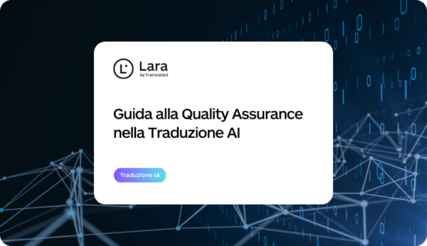 quality assurance nella traduzione ia