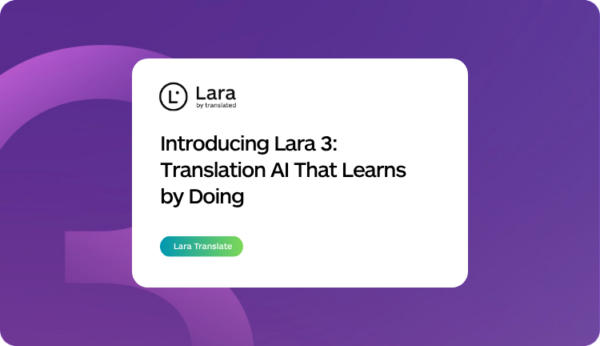 Introducting Lara 3