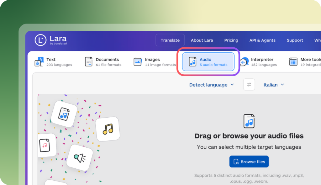 June Translator Lara Translate June 2026 Updates: Audio, Mobile & Edge