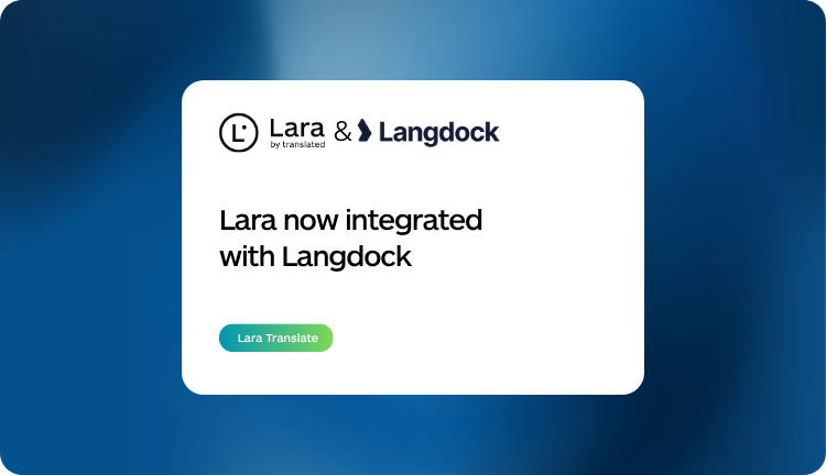 lara translate langdock integration