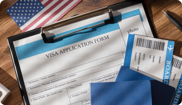 visa application uscis translation