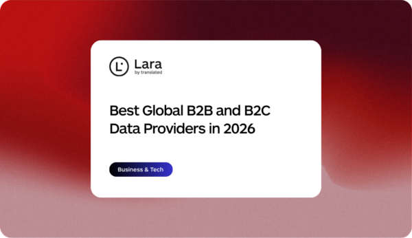 Best Global B2B and B2C Data Providers in 2026