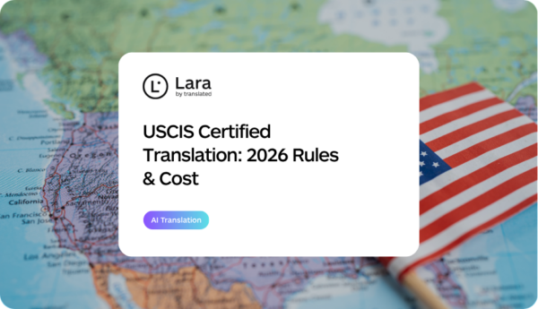 USCIS Certified Translation 2026 Rules & Cost