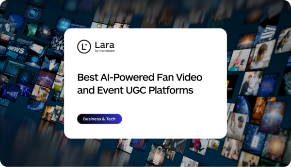 event UGC platforms
