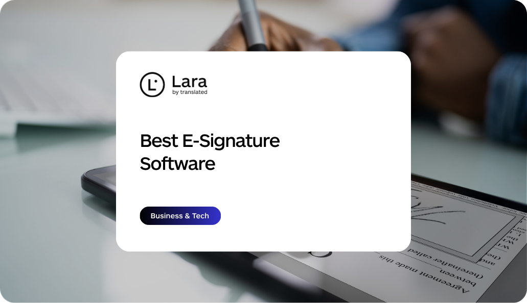 Best E-Signature Software in 2026