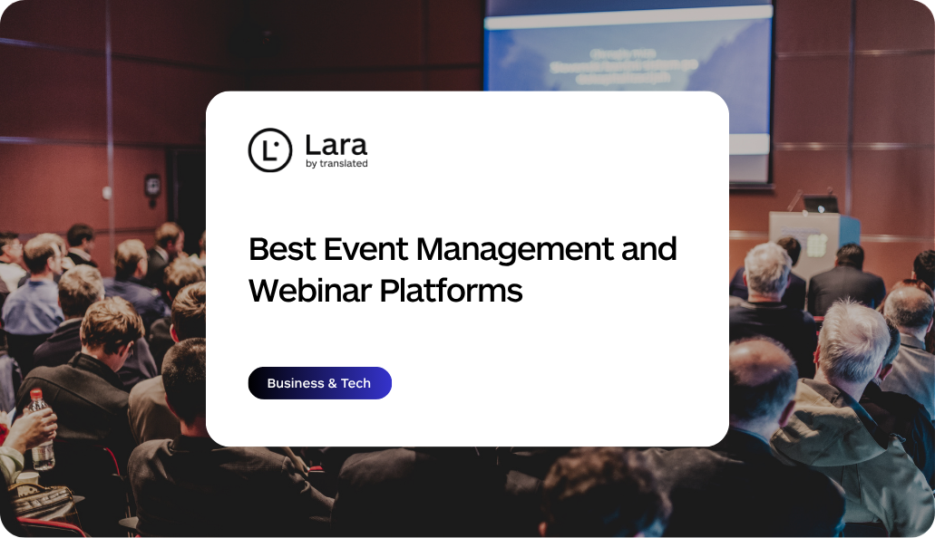 Best Event Management and Webinar Platforms in 2026