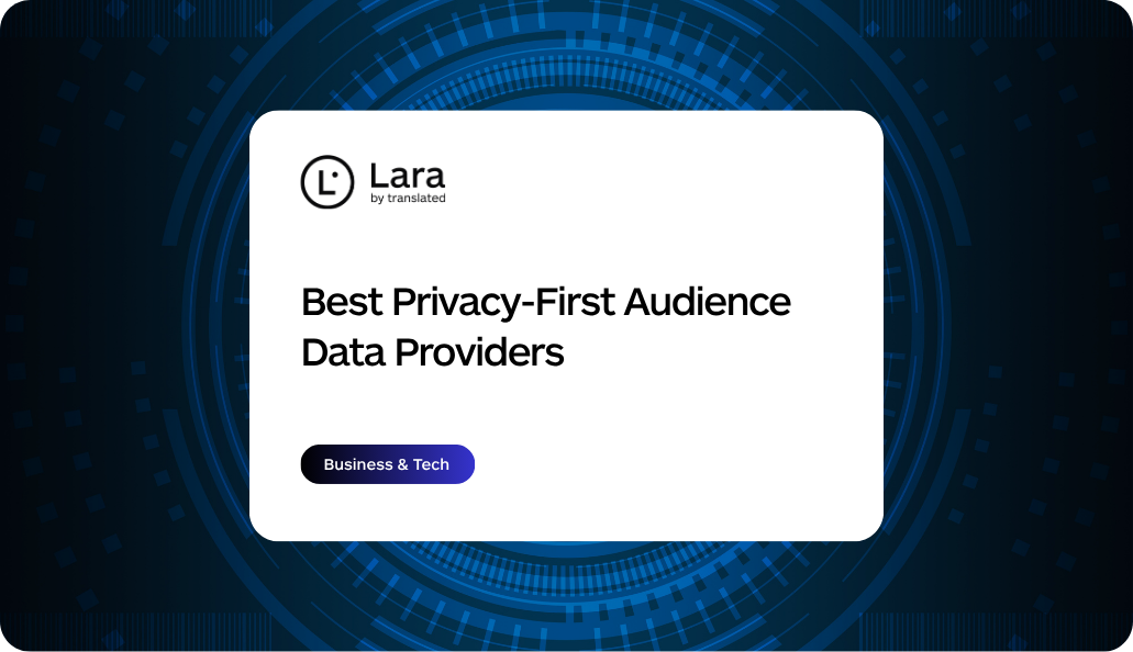 privacy-first audience data providers