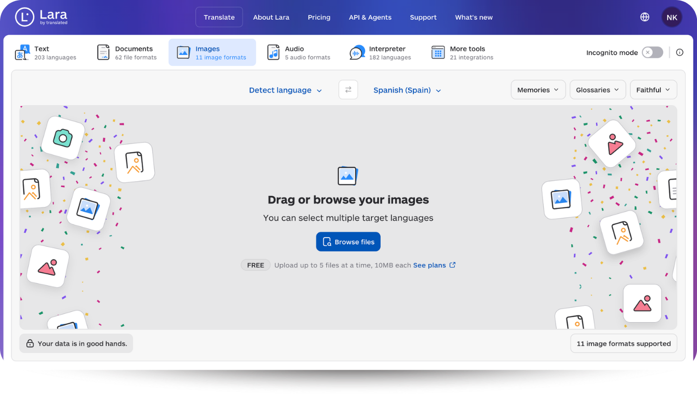 OCR-lara-image-to-image-translation